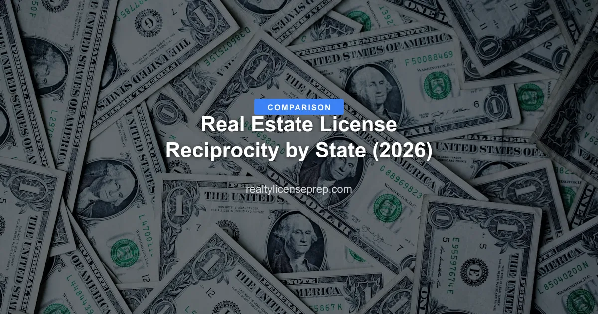 Real Estate License Reciprocity by State (2026)