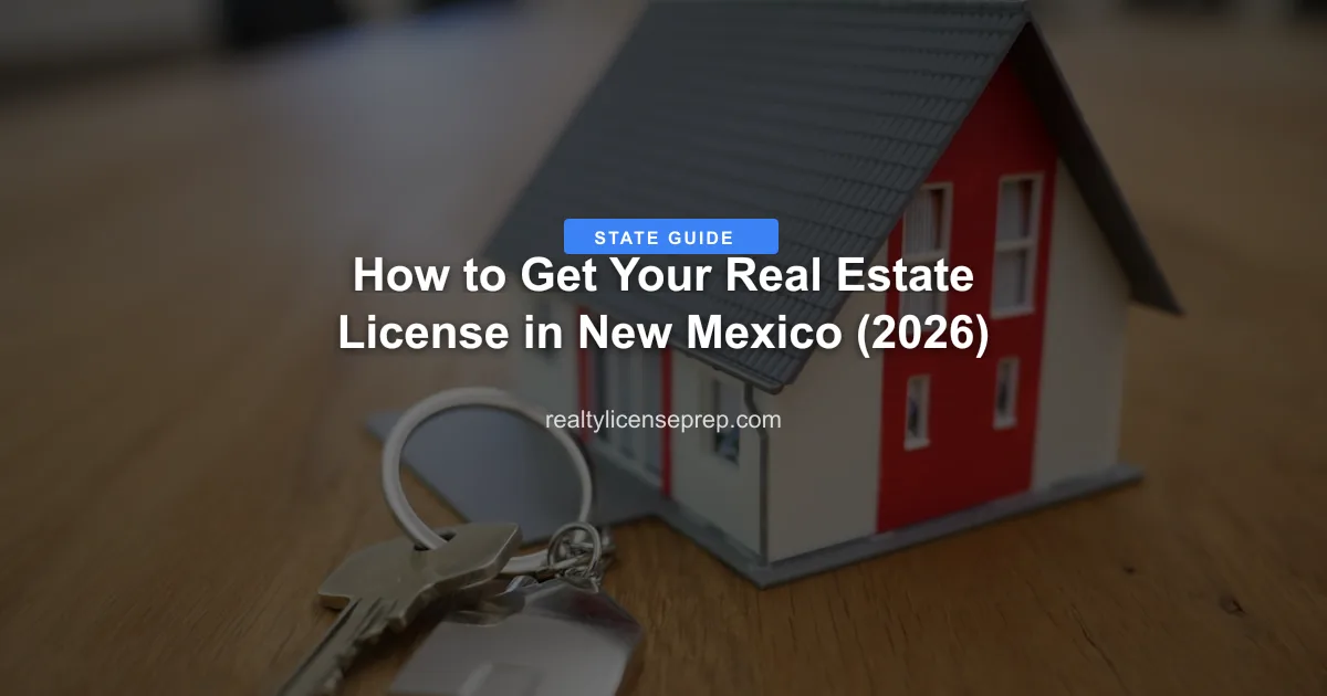 How to Get Your Real Estate License in New Mexico (2026)