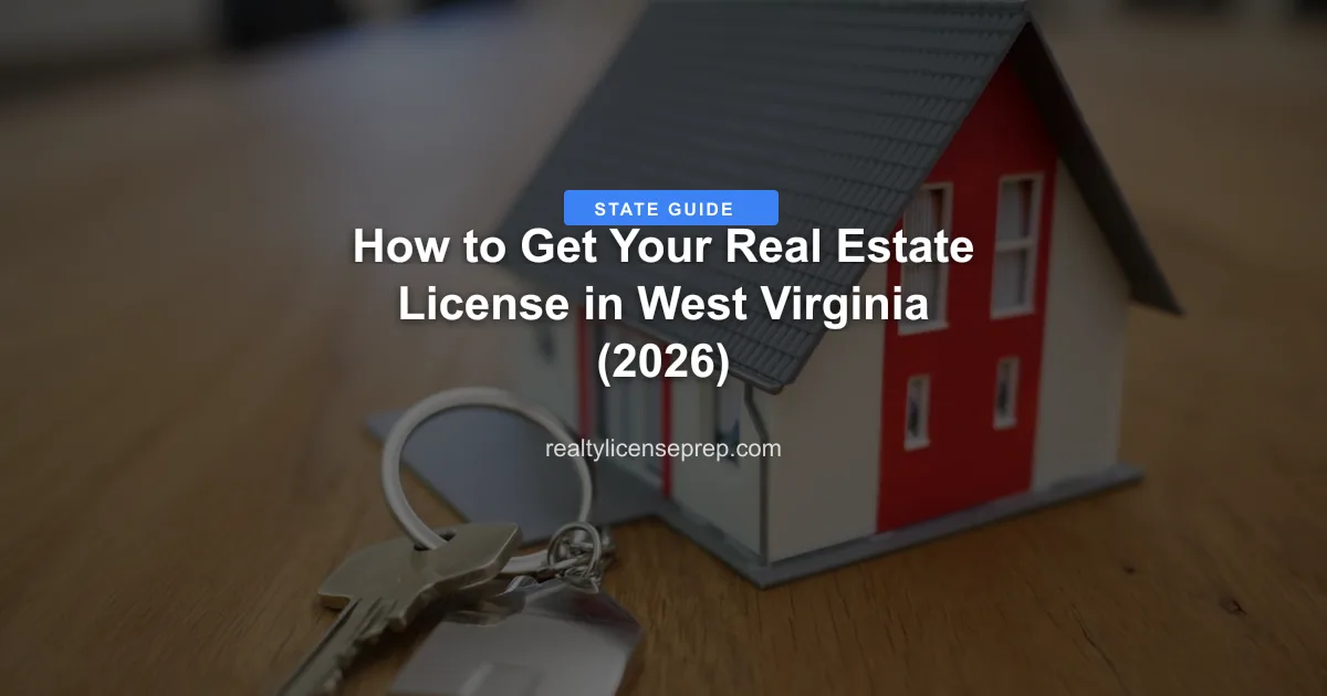 How to Get Your Real Estate License in West Virginia (2026)